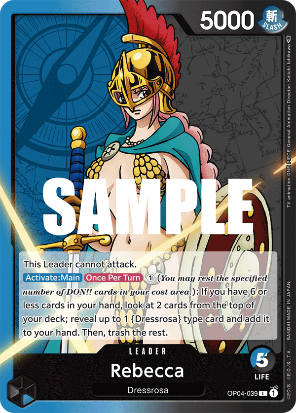 Rebecca (039) OP04-039 One Piece card