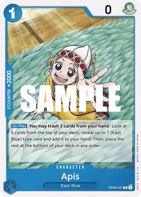 Apis OP04-041 One Piece card
