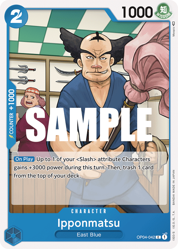 Ipponmatsu OP04-042 One Piece card