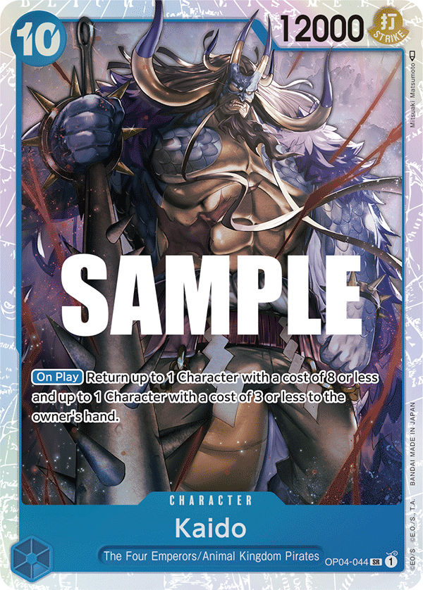 Kaido OP04-044 One Piece card