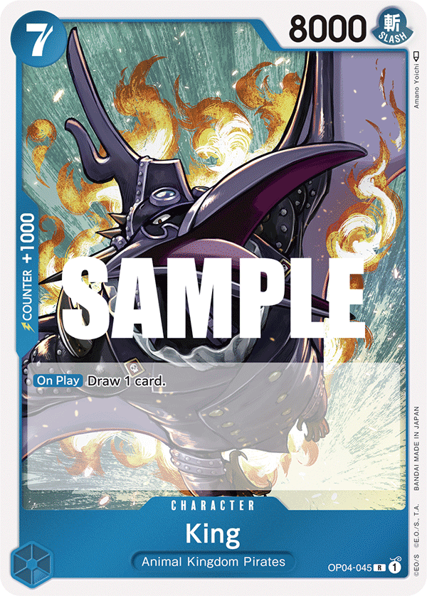 King OP04-045 One Piece card