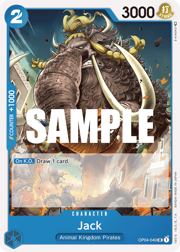 Jack OP04-049 One Piece card