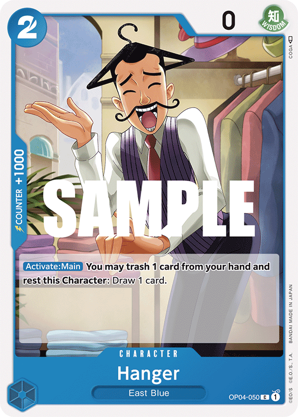 Hanger OP04-050 One Piece card