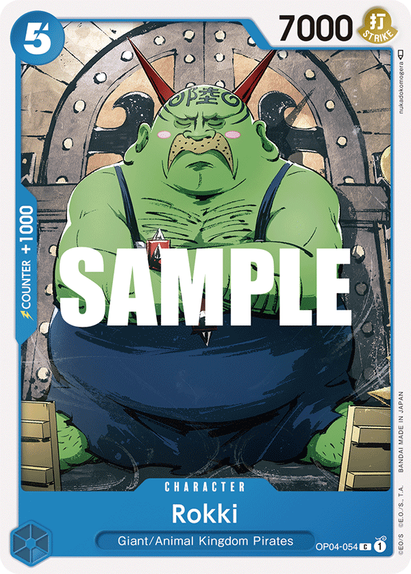 Rokki OP04-054 One Piece card