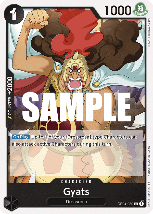 Gyats OP04-080 One Piece card