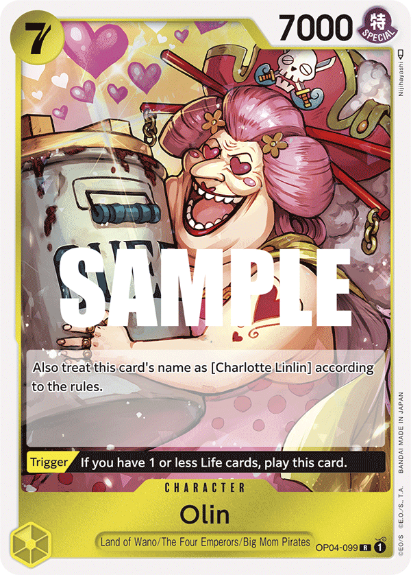 Olin OP04-099 One Piece card