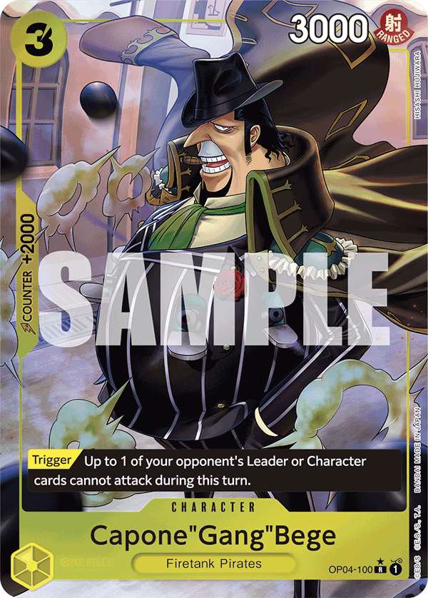 Capone"Gang"Bege (OP04-100) (Full Art) OP04-100 One Piece card
