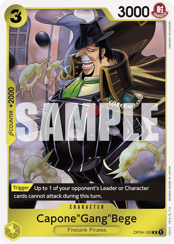 Capone"Gang"Bege (OP04-100) (Reprint) OP04-100 One Piece card