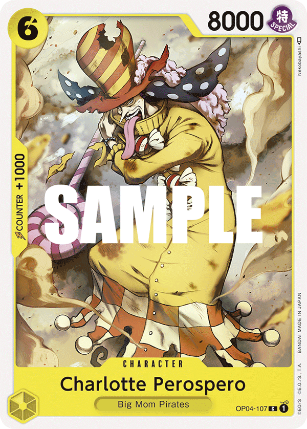 Charlotte Perospero OP04-107 One Piece card