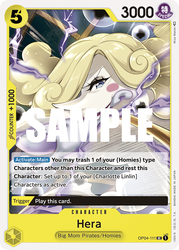 Hera OP04-111 One Piece card