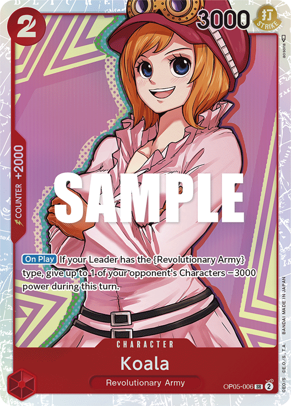 Koala OP05-006 One Piece card