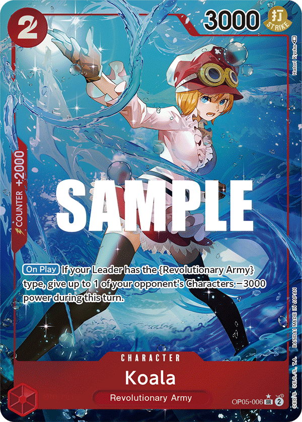 Koala (Alternate Art) OP05-006 One Piece card