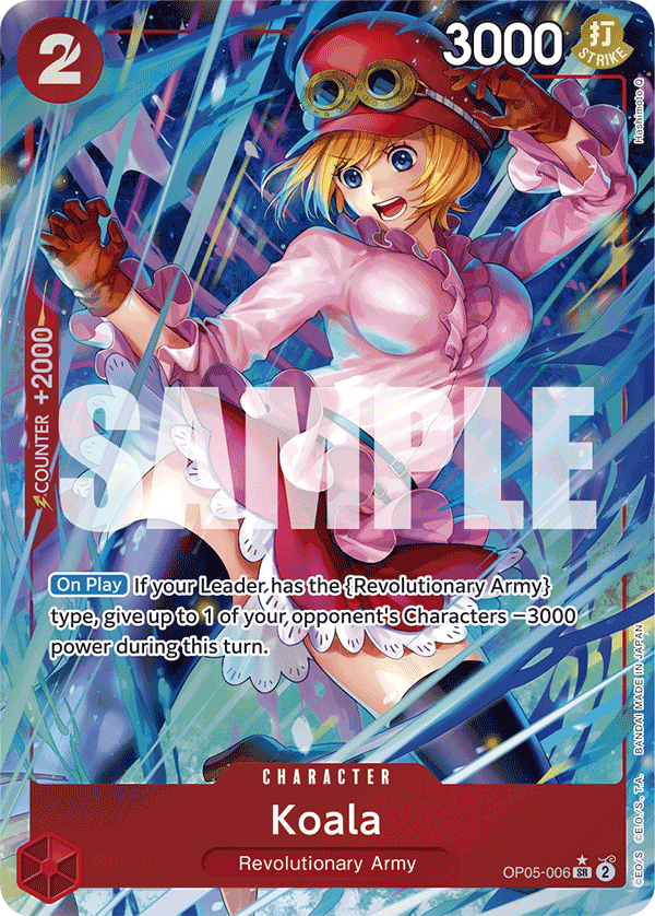 Koala (Alternate Art) OP05-006 One Piece card