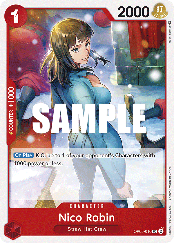 Nico Robin OP05-010 One Piece card