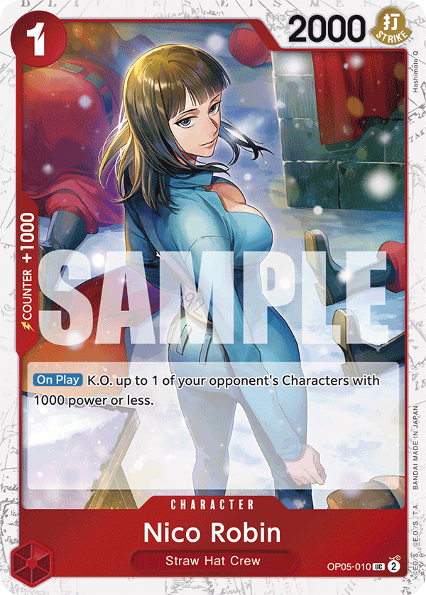 Nico Robin (Jolly Roger Foil) OP05-010 One Piece card