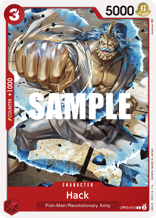 Hack OP05-012 One Piece card