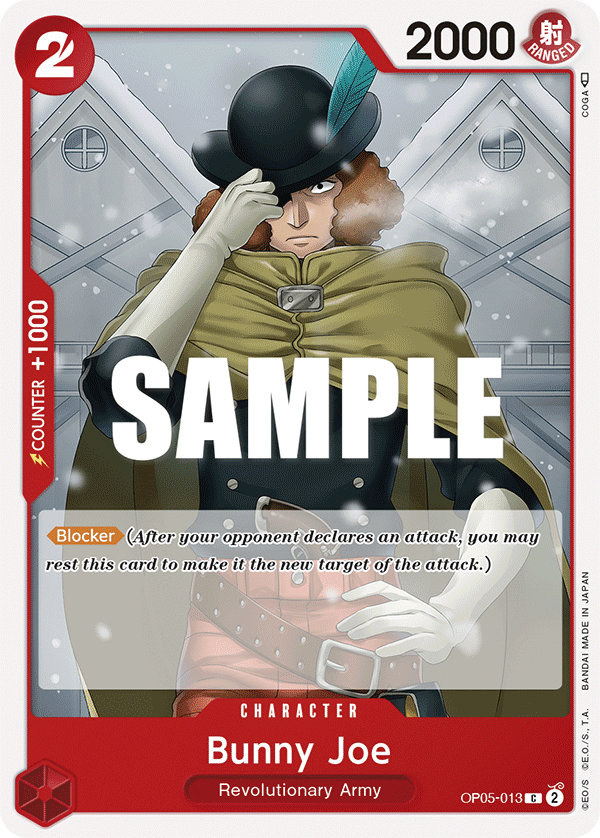 Bunny Joe OP05-013 One Piece card