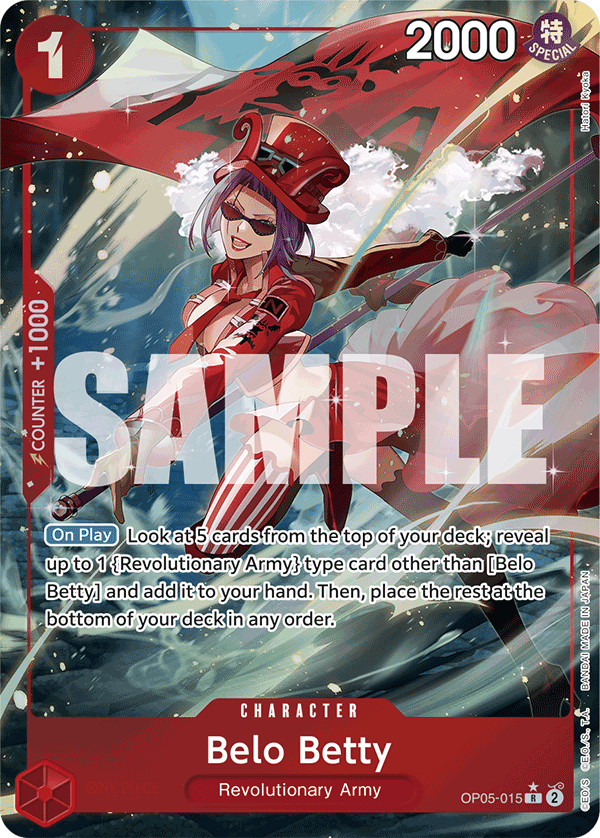 Belo Betty (Full Art) OP05-015 One Piece card
