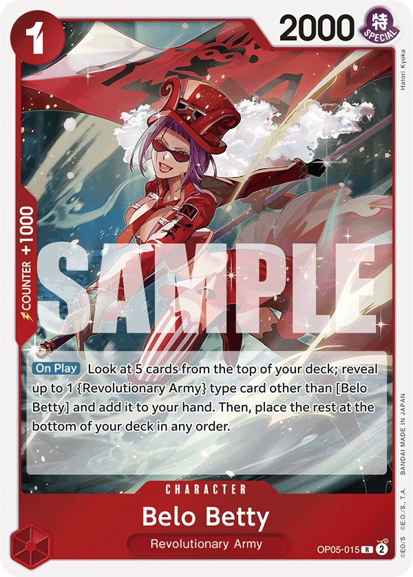 Belo Betty (OP05-015) (Reprint) OP05-015 One Piece card