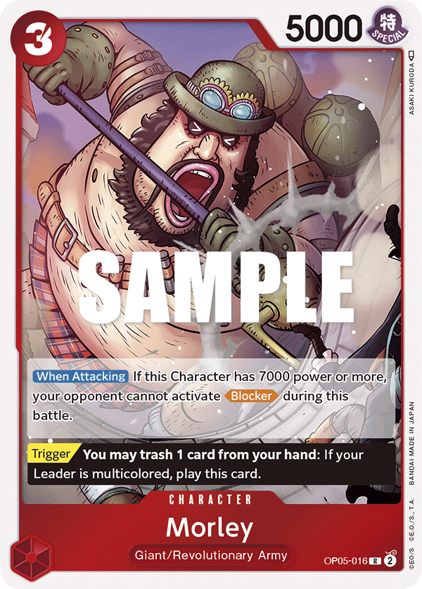 Morley OP05-016 One Piece card