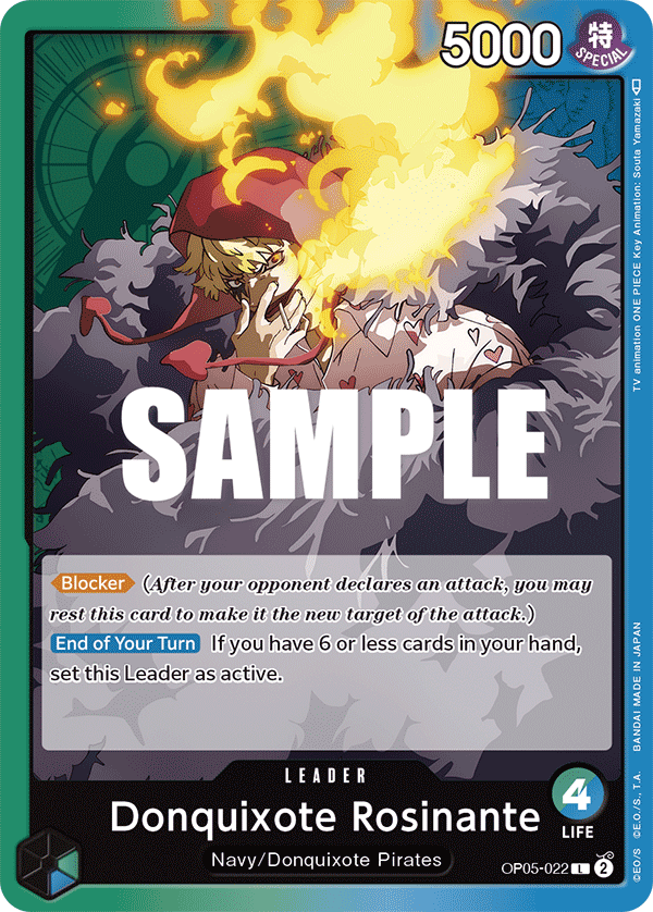Donquixote Rosinante (022) OP05-022 One Piece card