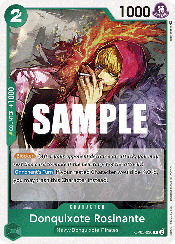 Donquixote Rosinante (030) OP05-030 One Piece card
