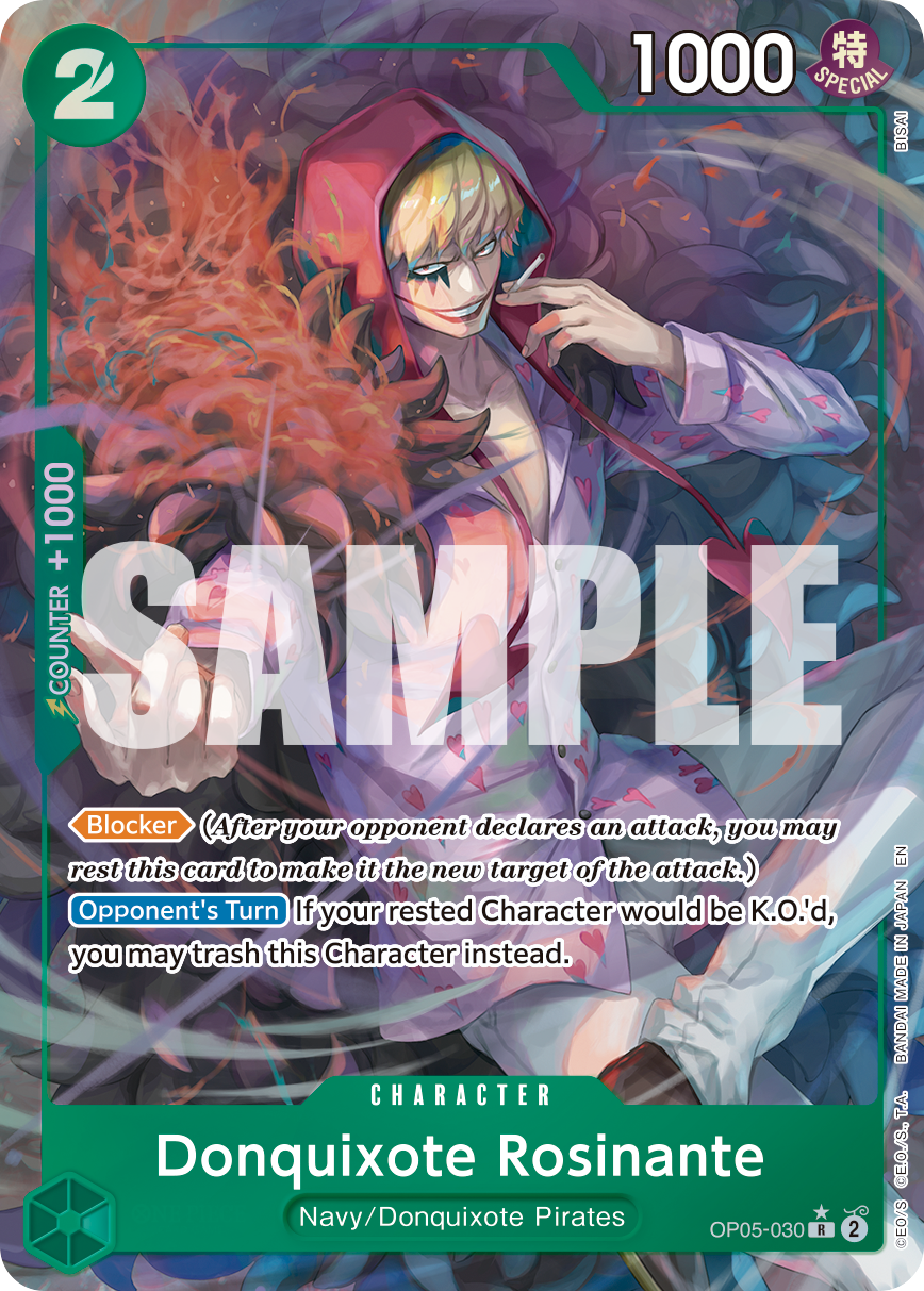 Donquixote Rosinante (Alternate Art) OP05-030 One Piece card