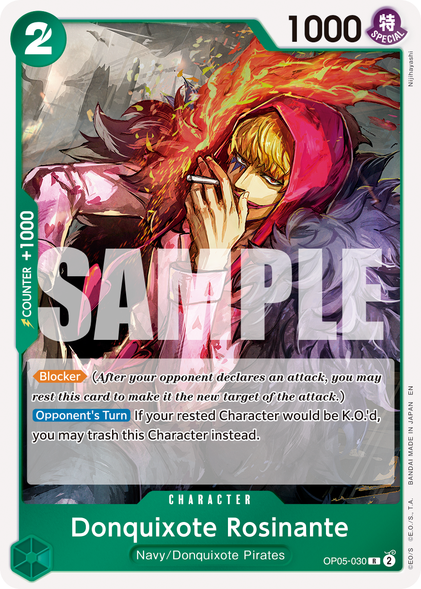 Donquixote Rosinante (Reprint) OP05-030 One Piece card