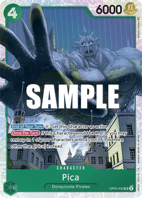 Pica OP05-032 One Piece card