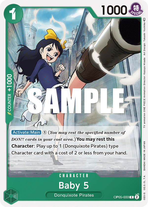 Baby 5 (033) OP05-033 One Piece card