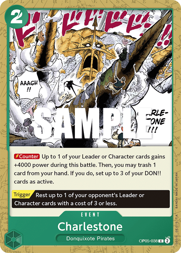 Charlestone OP05-038 One Piece card