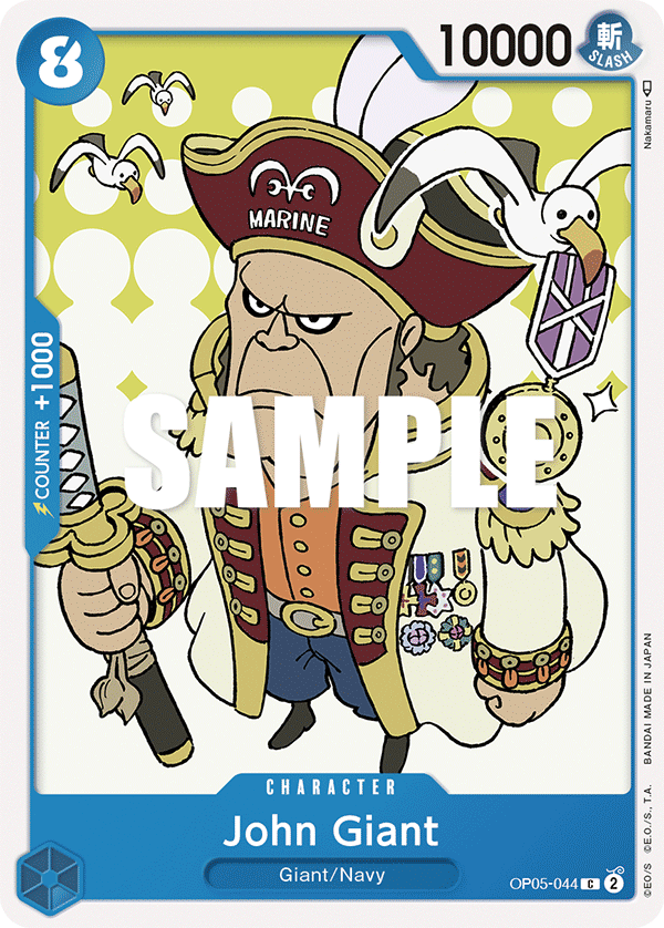 John Giant OP05-044 One Piece card