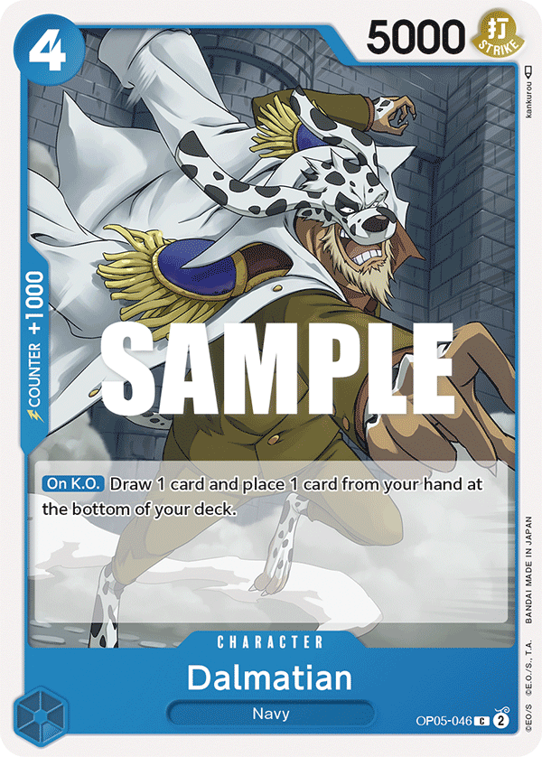 Dalmatian OP05-046 One Piece card