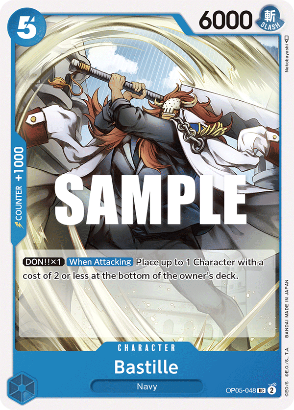 Bastille OP05-048 One Piece card