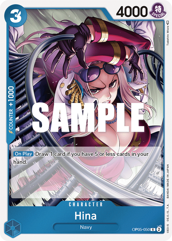 Hina OP05-050 One Piece card