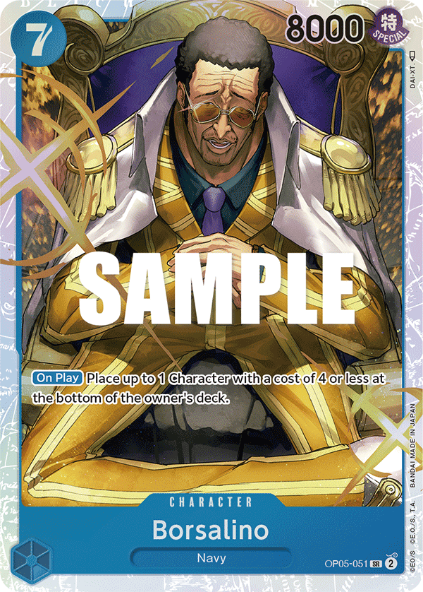 Borsalino OP05-051 One Piece card