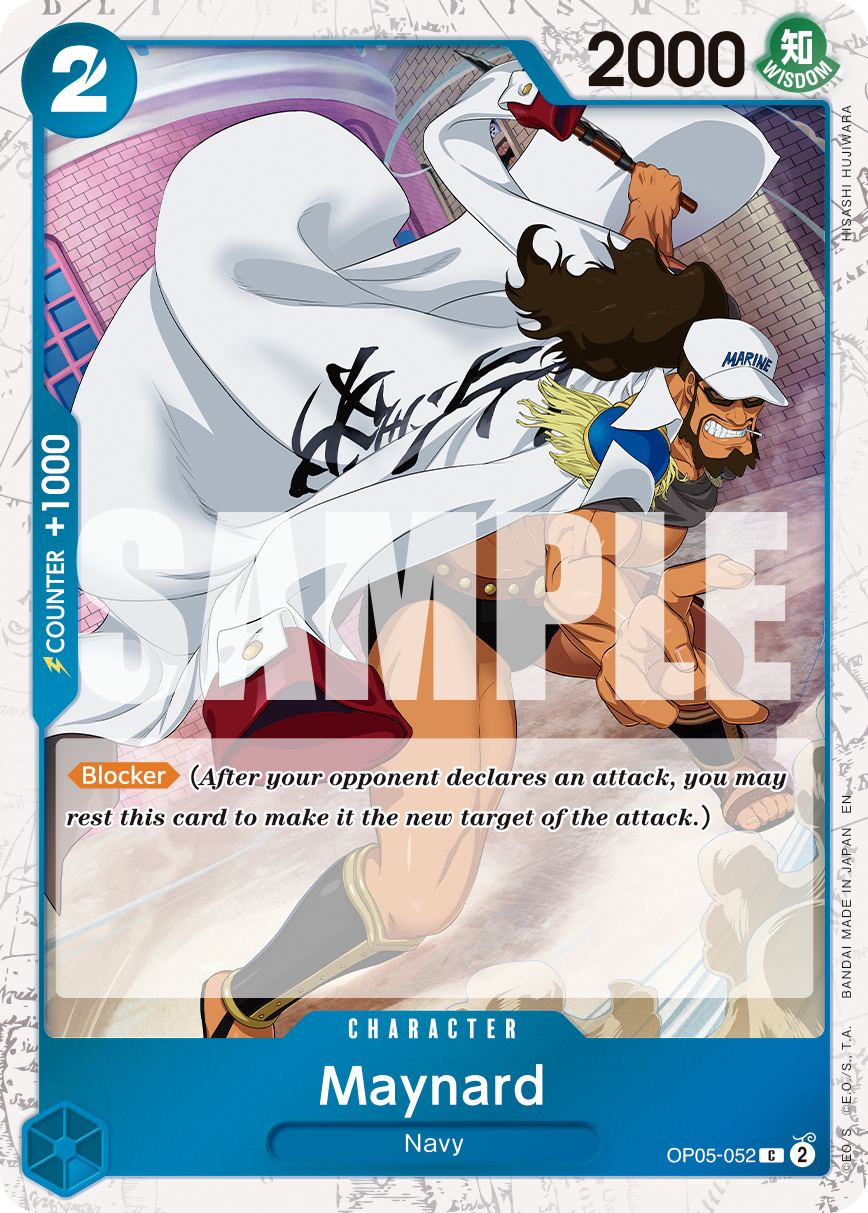 Maynard (Pirate Foil) OP05-052 One Piece card
