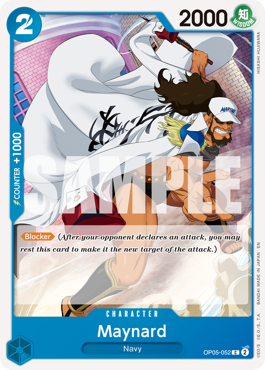Maynard (Reprint) OP05-052 One Piece card