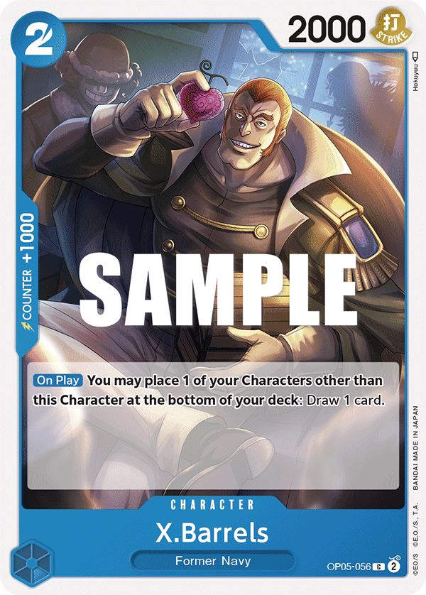 X.Barrels OP05-056 One Piece card