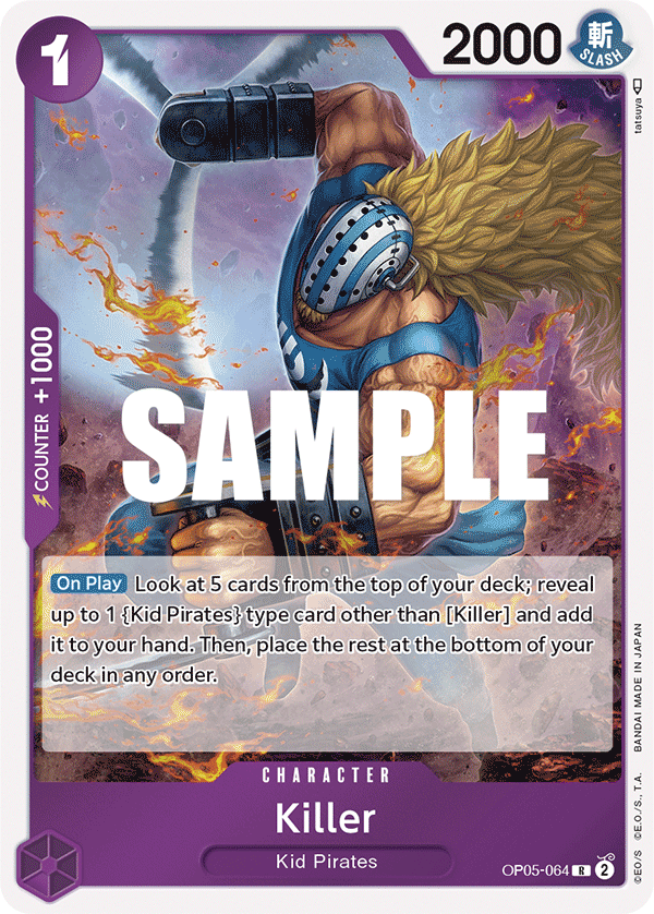 Killer OP05-064 One Piece card