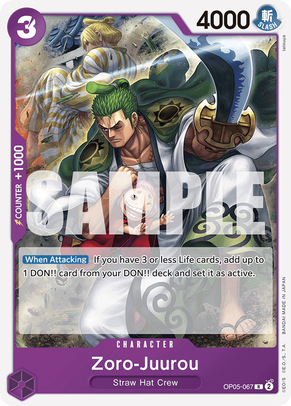 Zoro-Juurou (OP05-067) OP05-067 One Piece card