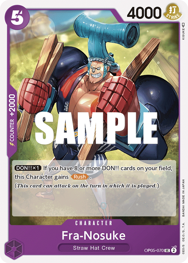 Fra-Nosuke OP05-070 One Piece card