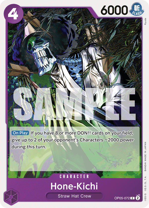Hone-Kichi OP05-072 One Piece card