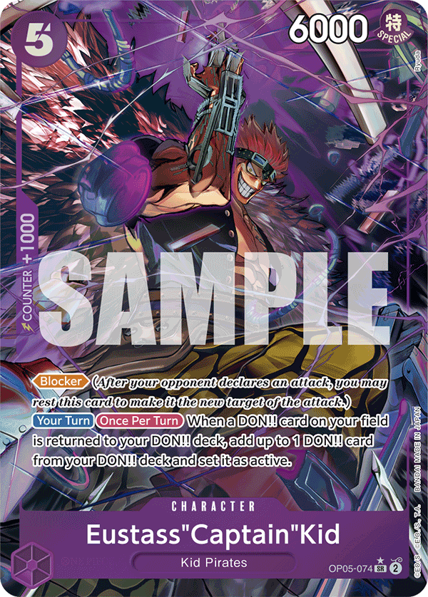 Eustass"Captain"Kid (OP05-074) (Alternate Art) OP05-074 One Piece card