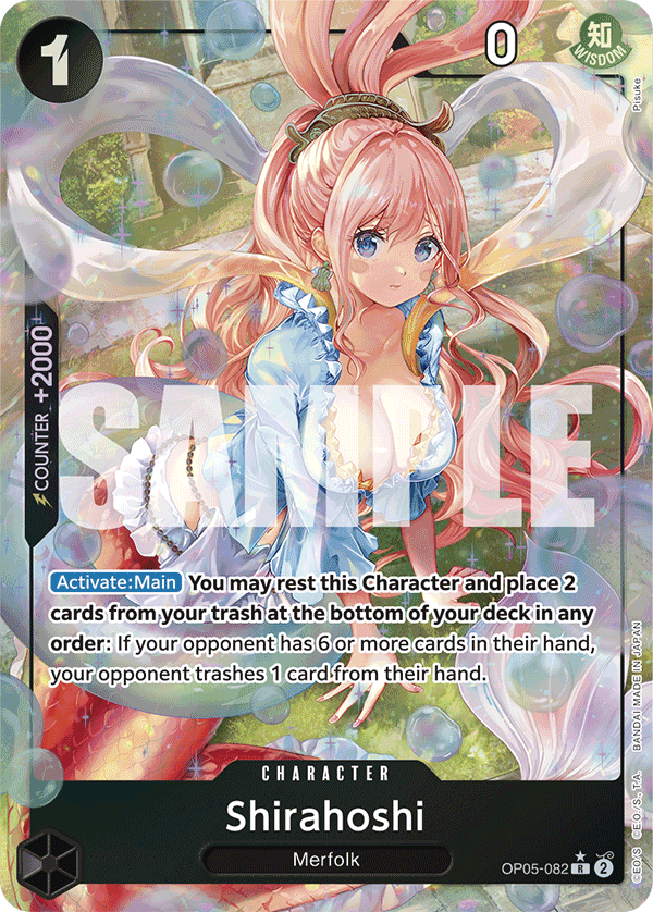 Shirahoshi (OP05-082) (Alternate Art) OP05-082 One Piece card