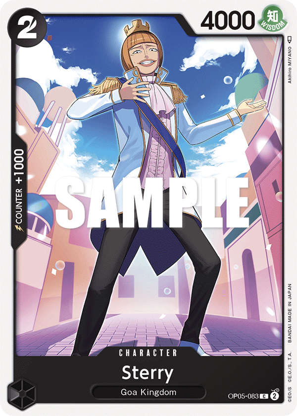 Sterry OP05-083 One Piece card