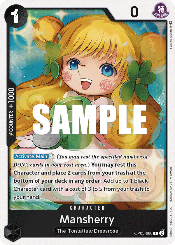 Mansherry OP05-088 One Piece card