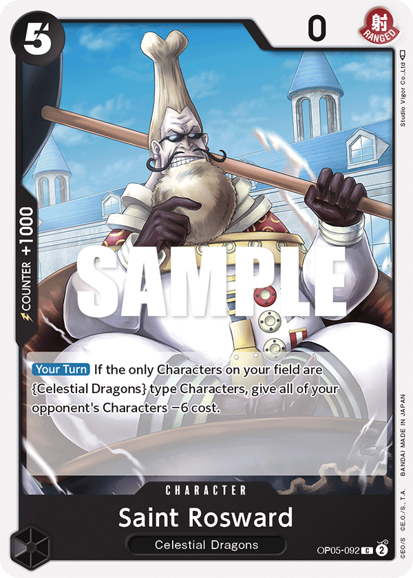Saint Rosward OP05-092 One Piece card