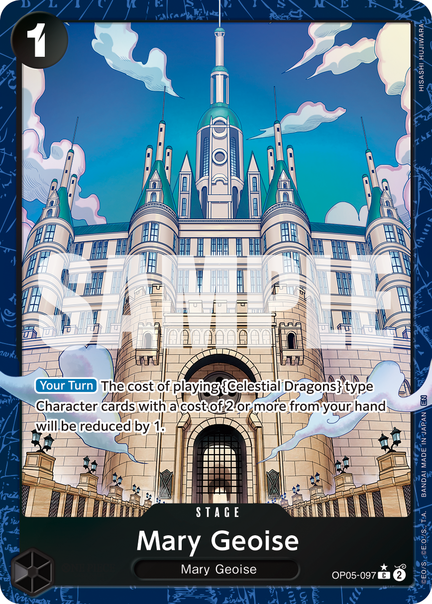 Mary Geoise (Alternate Art) OP05-097 One Piece card