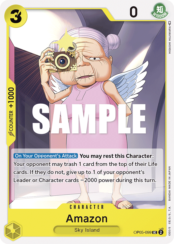 Amazon OP05-099 One Piece card